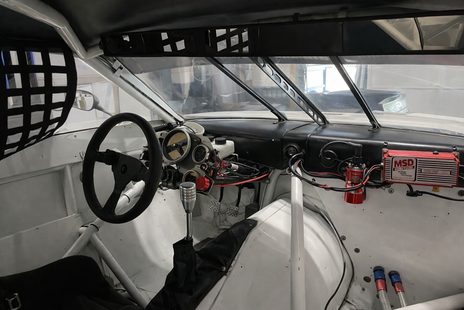 The cockpit and cage structure today