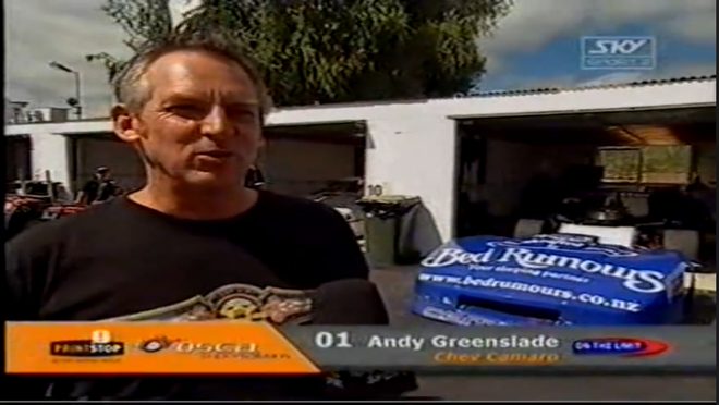 Andy Greenslade interviewed on OSCA TV coverage