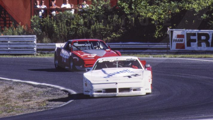 John Schneider in the #72 Pontiac at Lime Rock, 1987