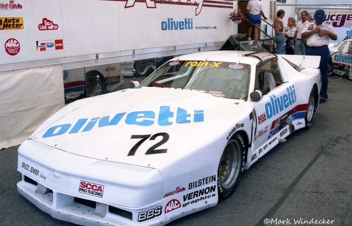 Chris Kneifel's #72 in its 1988 Olivetti and Rain-X livery