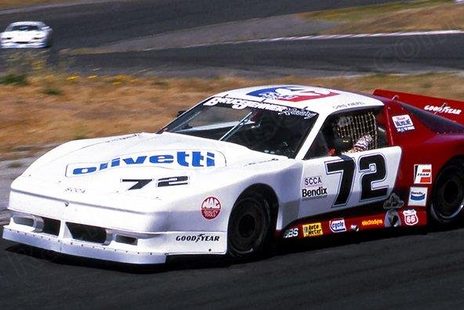 The second Pontiac Firebird #72 in Olivetti livery